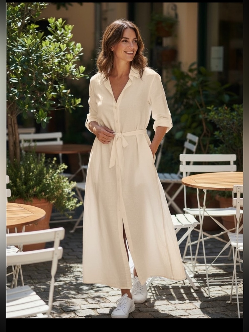 NWT UGG White Cotton Gauze Shirt Dress Beach Cover Up Size M Resort Dress